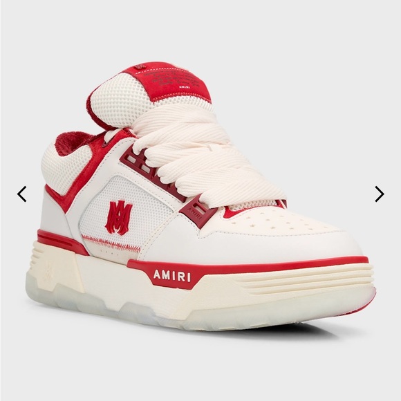 Amiri MA-1 Mesh Bi Color High Top Sneakers - Picture 4 of 9